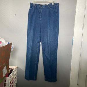 L.L. Bean Size 12 Tall Classic Fit Straight Leg Jeans normcore denim capsule